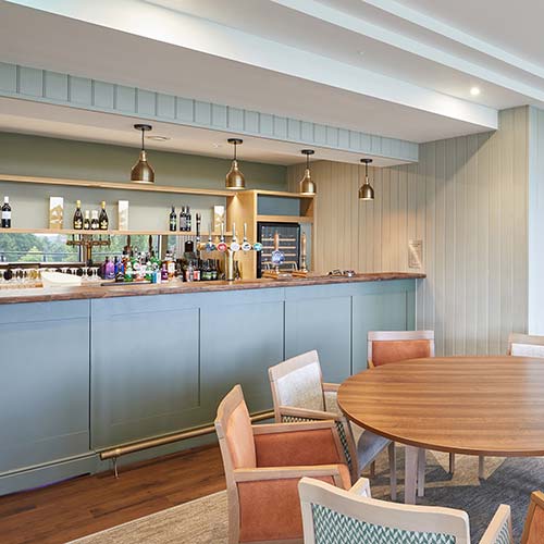 Walmley Golf Club, Sutton Coldfield — interior design services by BHB Architects